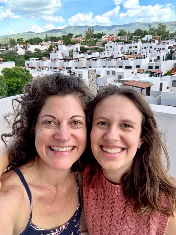 Rachel and Caelan, the founders of Zella